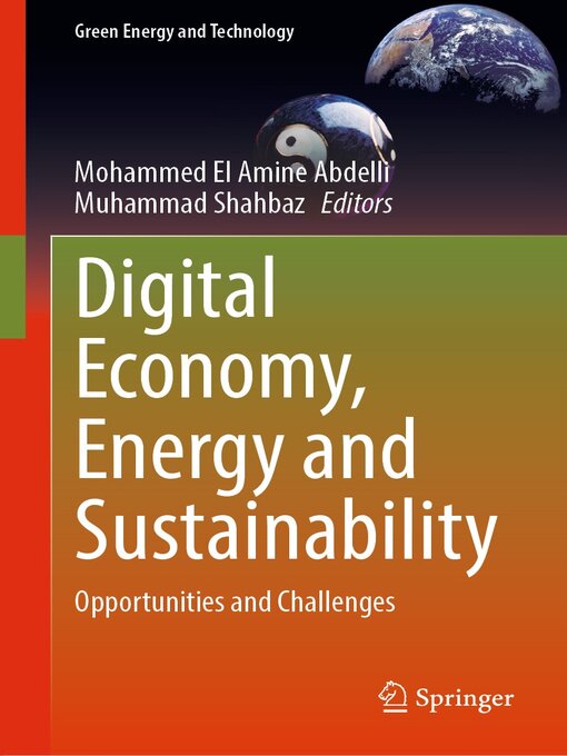 Title details for Digital Economy, Energy and Sustainability by Mohammed El Amine Abdelli - Available